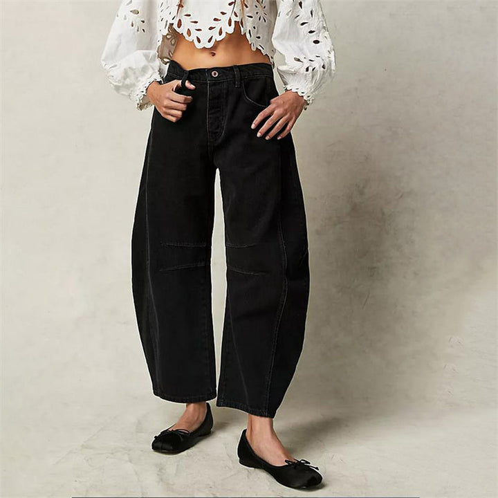 RIA | JEANS CHIC A GAMBA LARGA 9