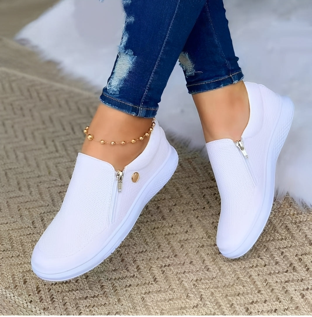 Renita - Scarpe casual con zip per donne 0