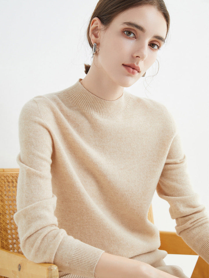 Rhoda - Semplice maglione di cashmere per donne 0