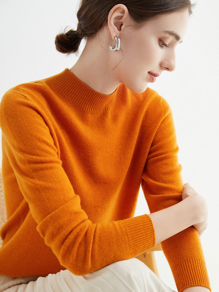 Rhoda - Semplice maglione di cashmere per donne 1