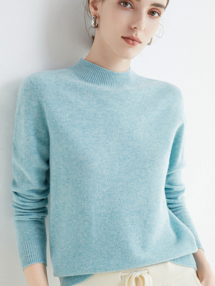 Rhoda - Semplice maglione di cashmere per donne 4