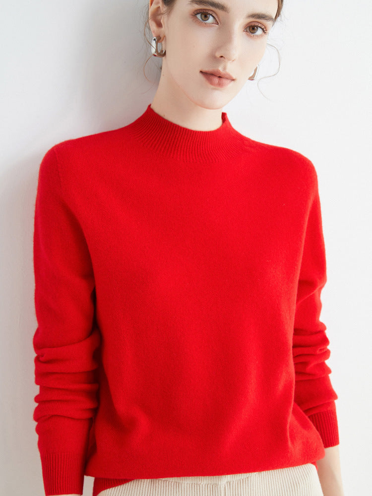 Rhoda - Semplice maglione di cashmere per donne 5
