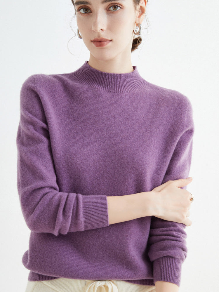 Rhoda - Semplice maglione di cashmere per donne 6