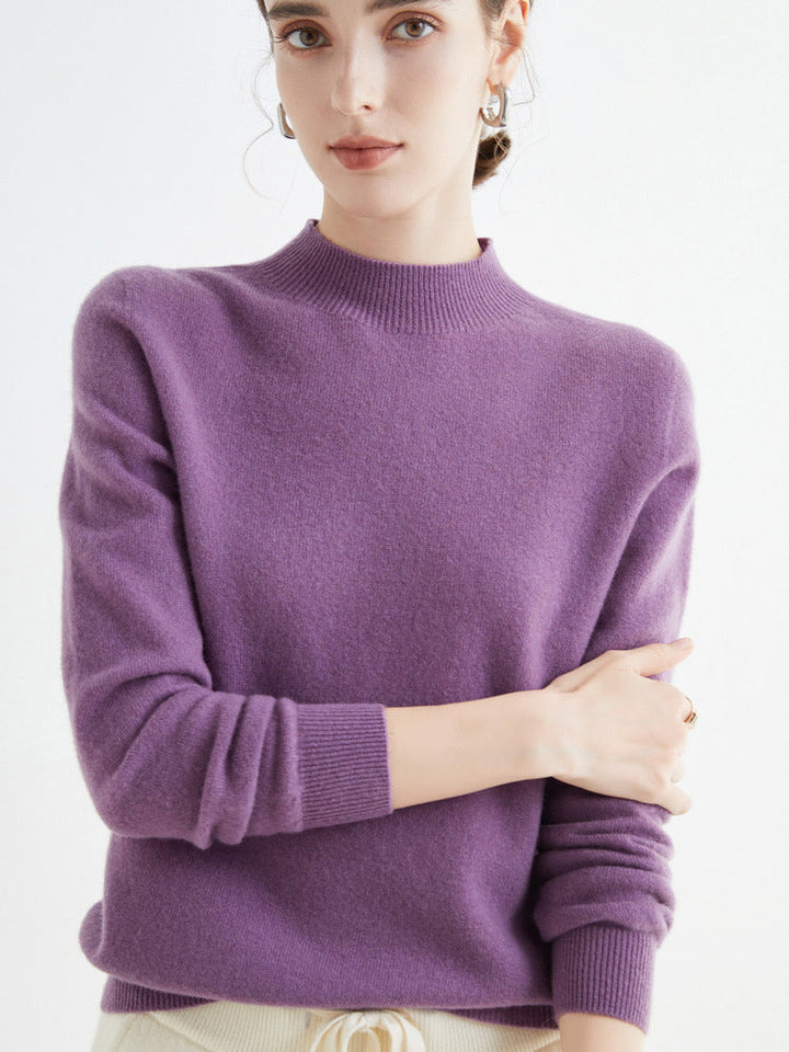 Rhoda - Semplice maglione di cashmere per donne 6