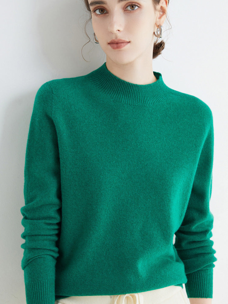 Rhoda - Semplice maglione di cashmere per donne 7