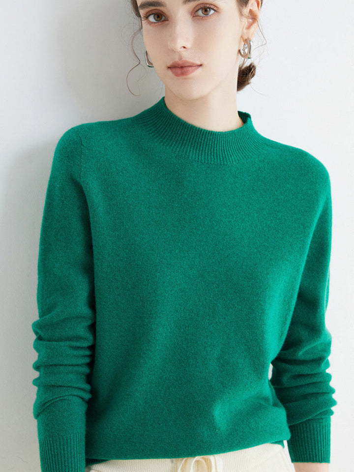Rhoda - Semplice maglione di cashmere per donne 7
