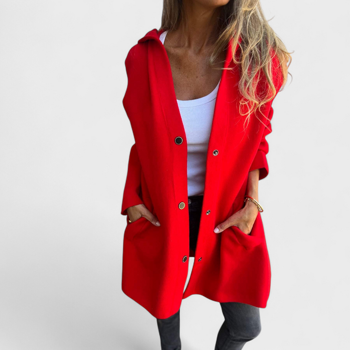 Sancha | Cappotto Urbano con Cappuccio 0