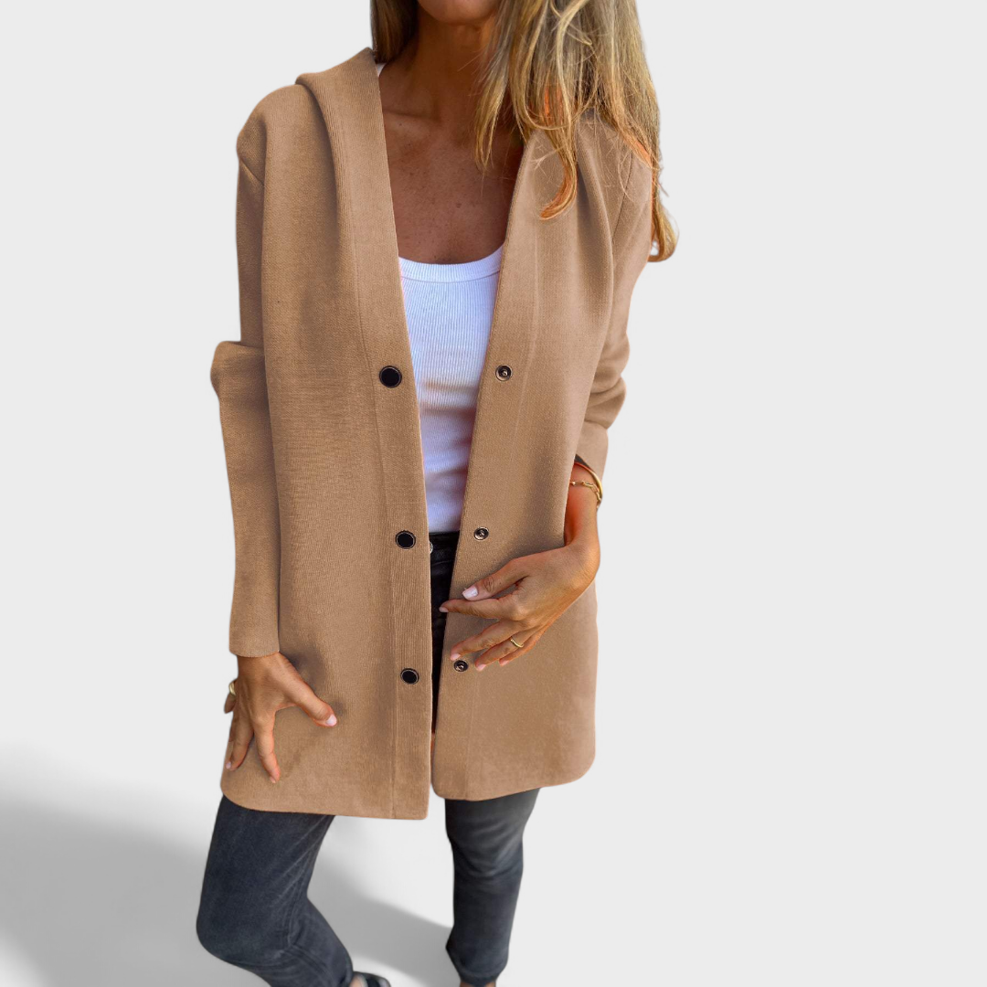 Sancha | Cappotto Urbano con Cappuccio 10