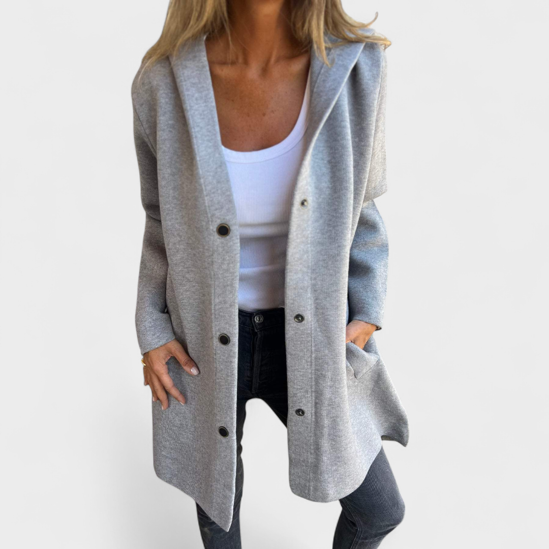 Sancha | Cappotto Urbano con Cappuccio 4