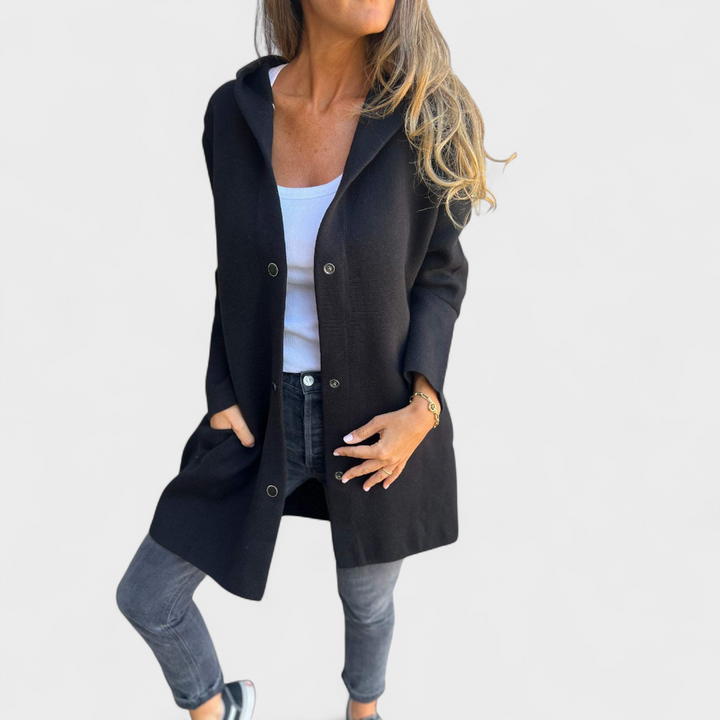 Sancha | Cappotto Urbano con Cappuccio 5