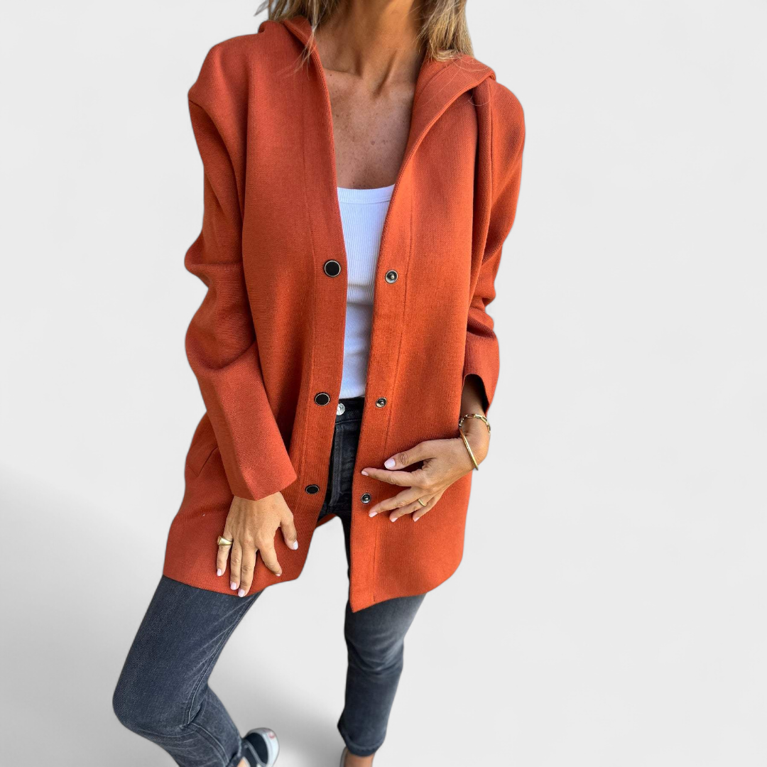 Sancha | Cappotto Urbano con Cappuccio 7