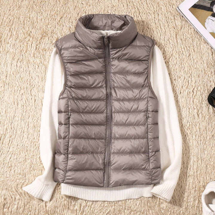 Saphire | Gilet elegante in piuma 0