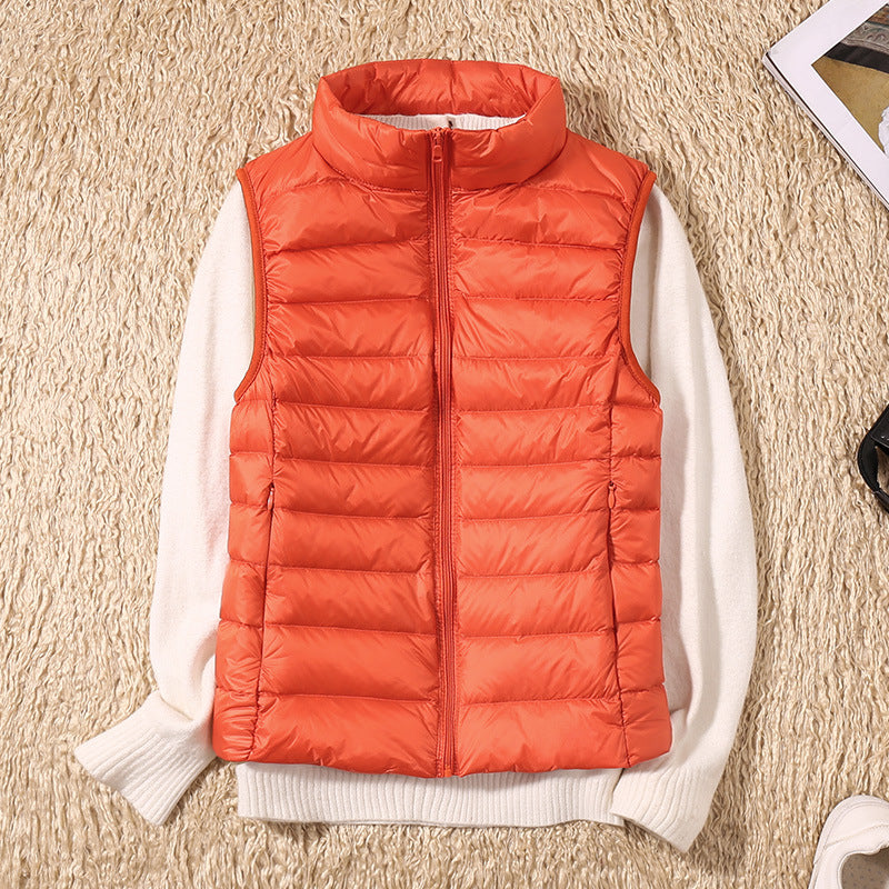Saphire | Gilet elegante in piuma 10