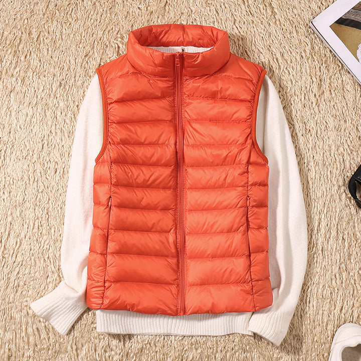 Saphire | Gilet elegante in piuma 10