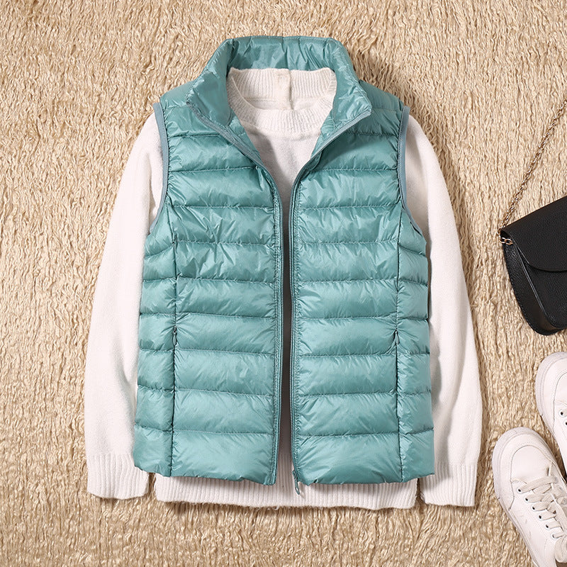 Saphire | Gilet elegante in piuma 6