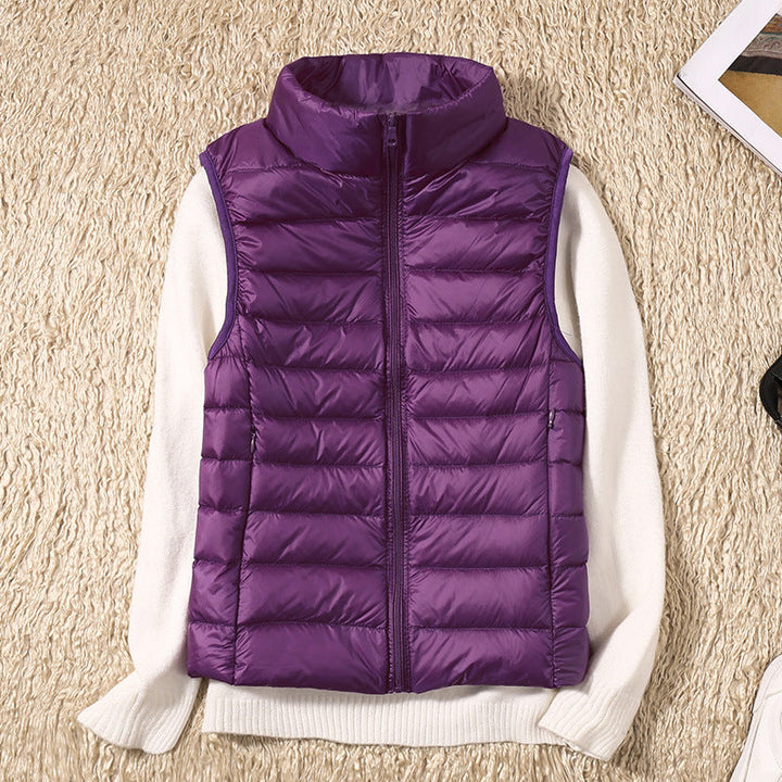 Saphire | Gilet elegante in piuma 7