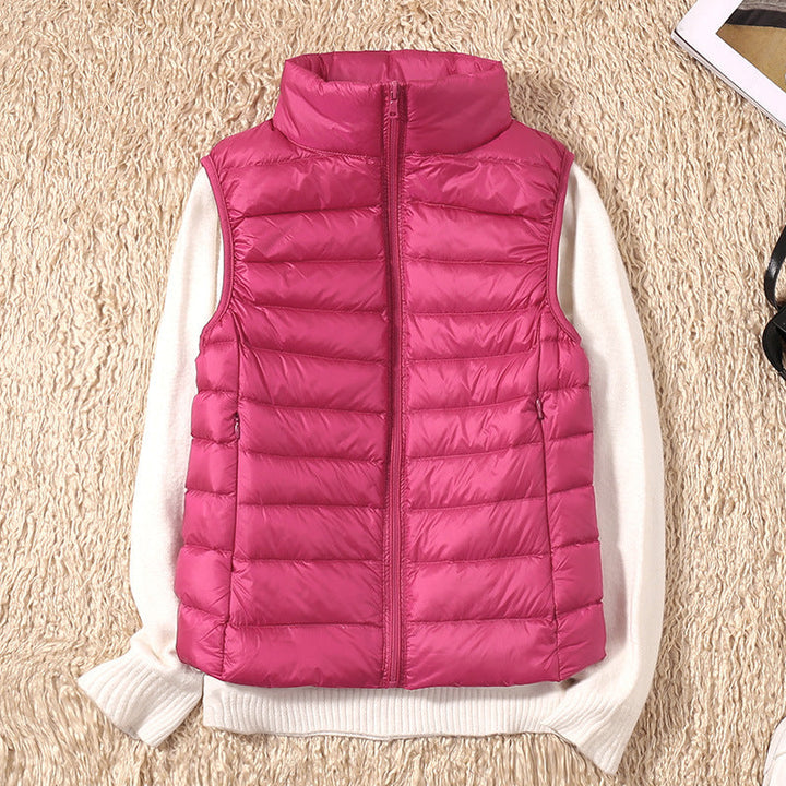 Saphire | Gilet elegante in piuma 8