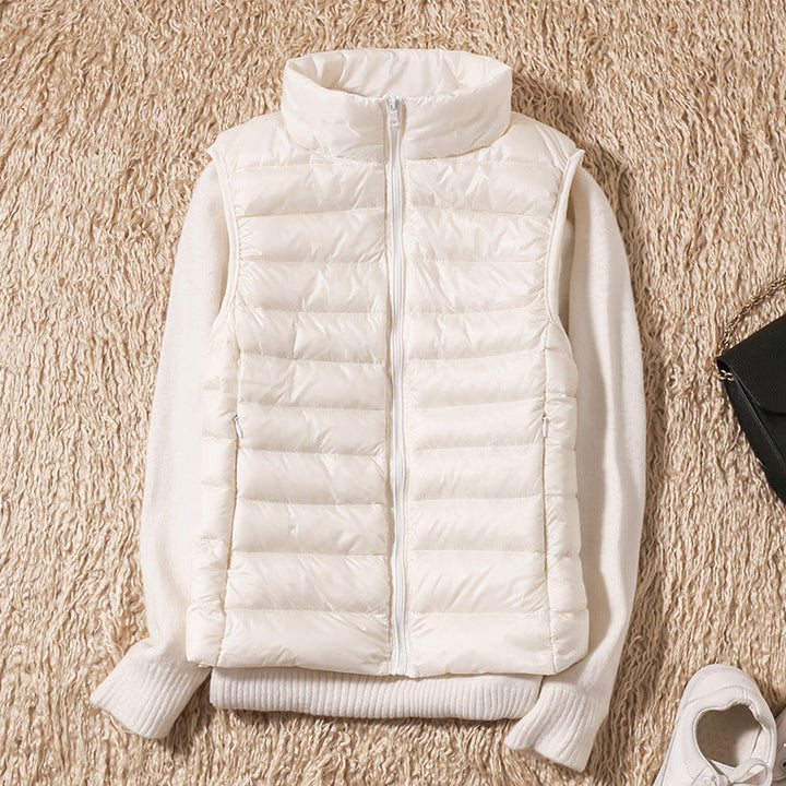 Saphire | Gilet elegante in piuma 9