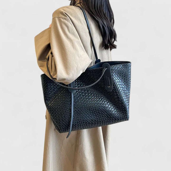Sarenya | Borsa Tote Intrecciata Elegante 1