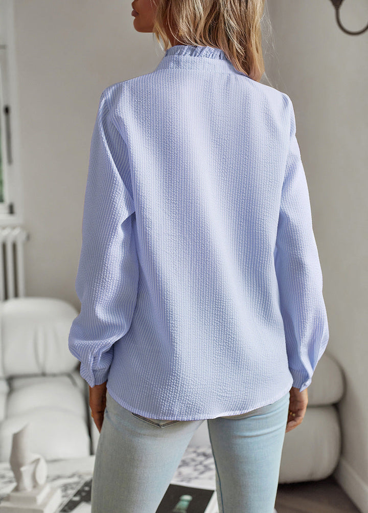 Shantelle - Elegante Camicetta con Rouches per Donne 5