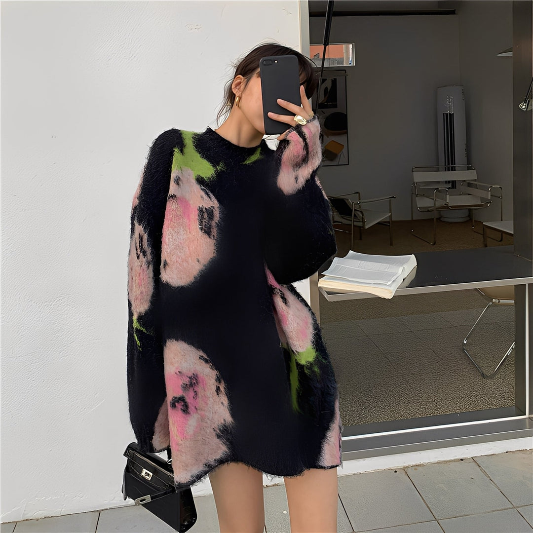 Shelby - Elegante, chic abito in maglia midi per donne 1