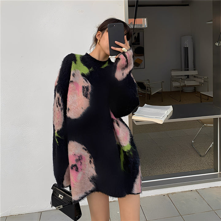 Shelby - Elegante, chic abito in maglia midi per donne 1