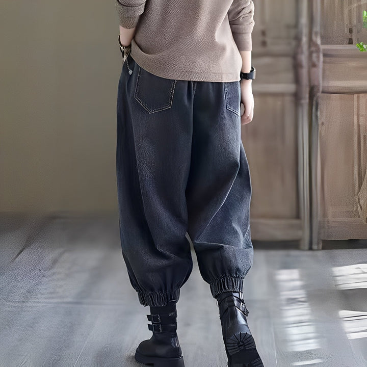 Shyanne - Jeans classici con cintura elastica per donne 2
