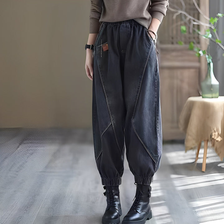 Shyanne - Jeans classici con cintura elastica per donne 3
