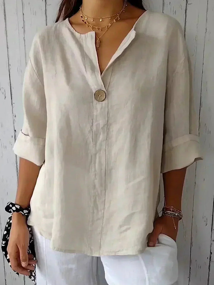 Siggy - Comoda Blusa con Scollo a V 0
