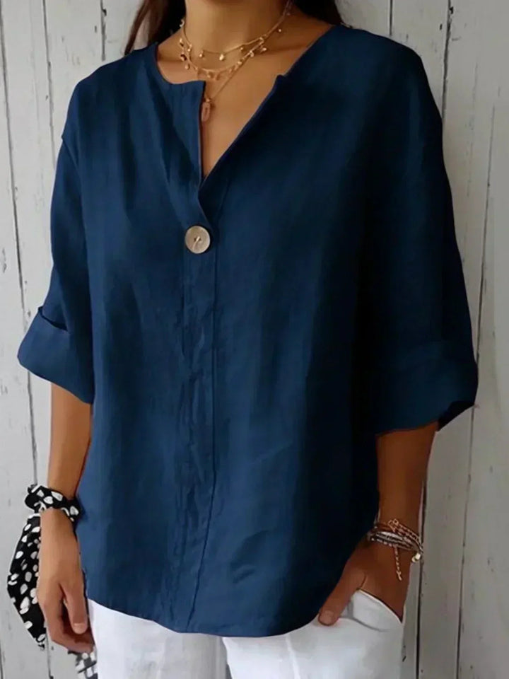 Siggy - Comoda Blusa con Scollo a V 1