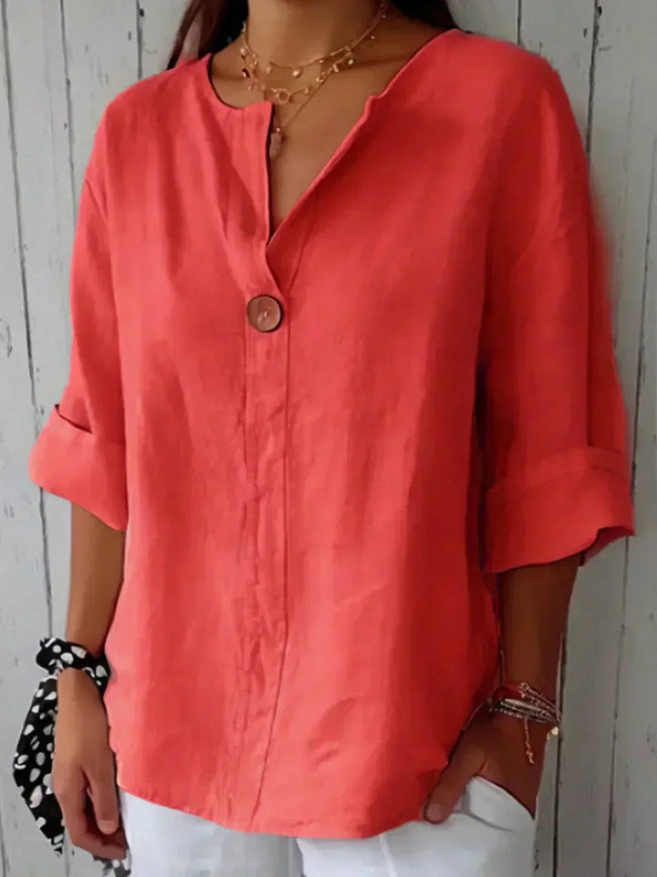 Siggy - Comoda Blusa con Scollo a V 2