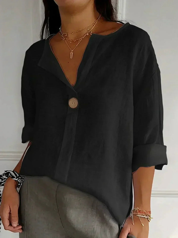 Siggy - Comoda Blusa con Scollo a V 4