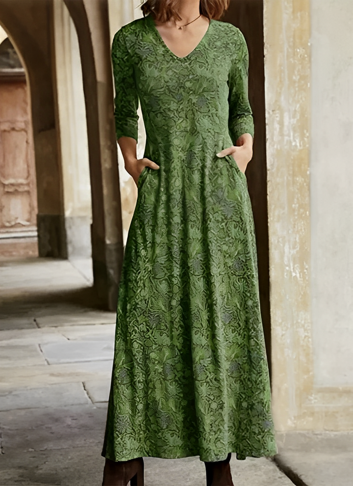 Sophie - Abito vintage a maniche lunghe per donne 0