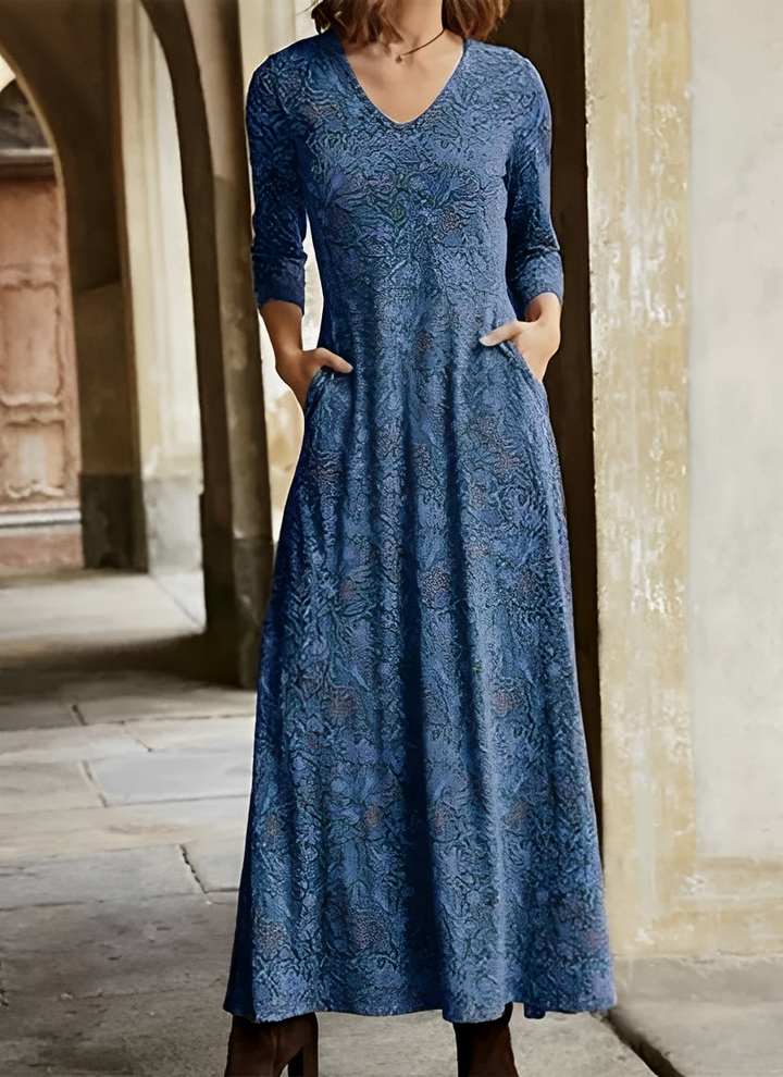Sophie - Abito vintage a maniche lunghe per donne 3