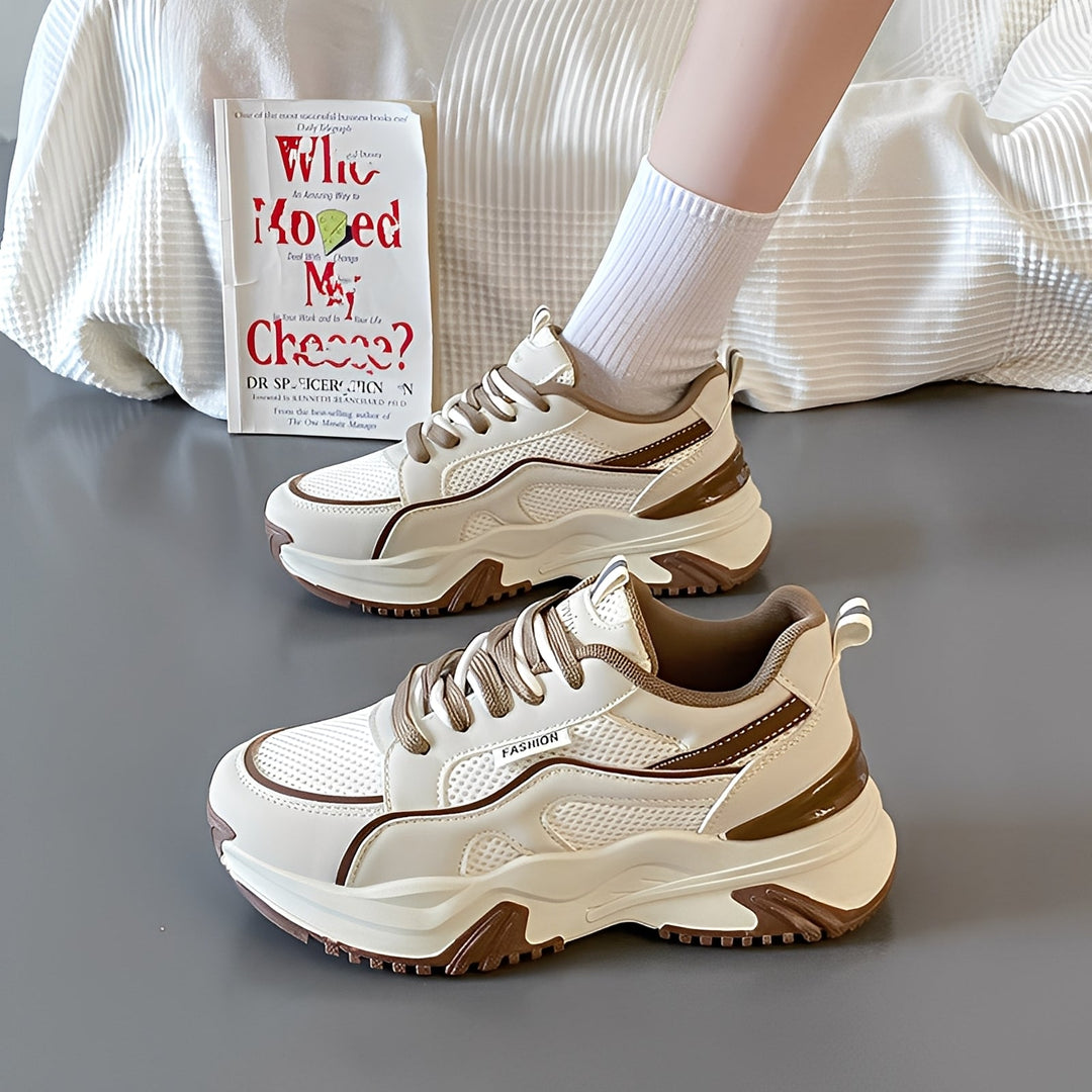 Sophie - Sneaker eleganti con suola spessa per donne 0