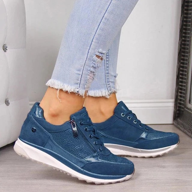 Sparkle - Sneaker ortopediche con zip 2