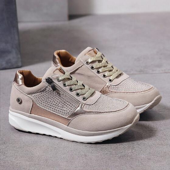 Sparkle - Sneaker ortopediche con zip 4