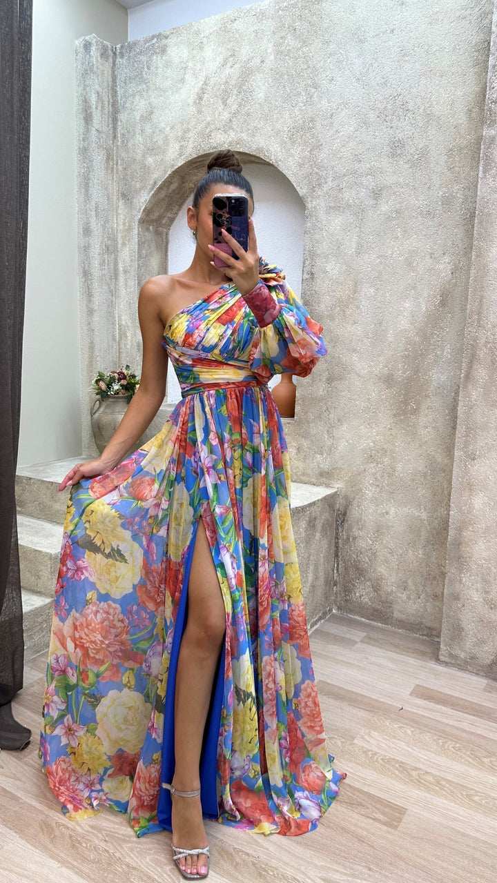 Sylvia - Abito leggero a spalle scoperte per feste estive 2
