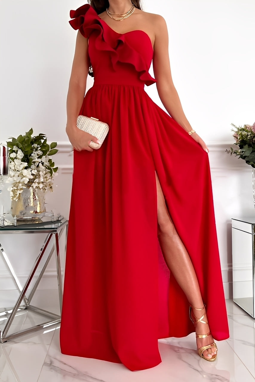 Tahlia - Elegante abito senza spalle con rouches per donne 3