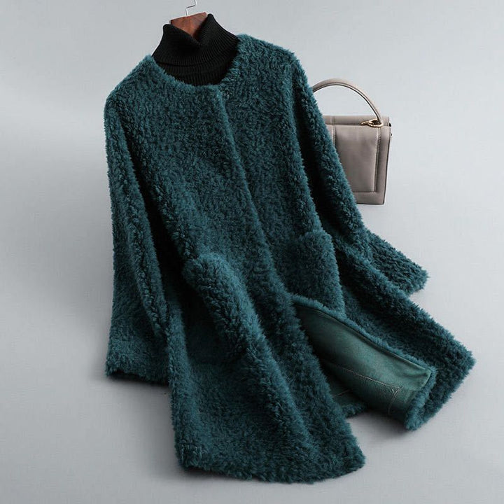 Tahliaa | Cappotto Teddy Caldo e Morbido con Tasche 0