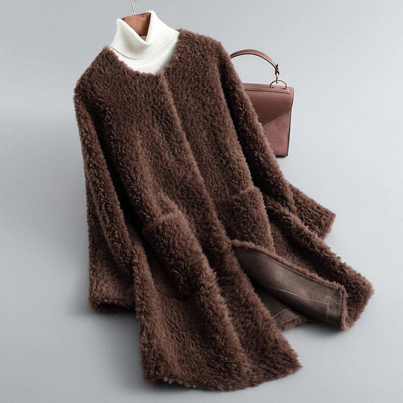 Tahliaa | Cappotto Teddy Caldo e Morbido con Tasche 5