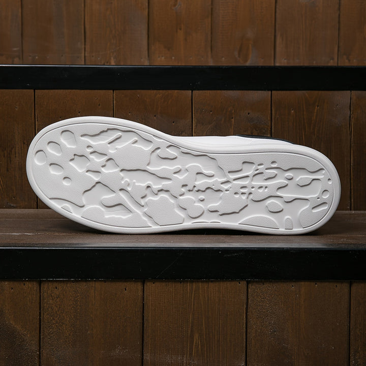 Techno - Bianche Sneaker in Pelle Donna Look Pulito 8