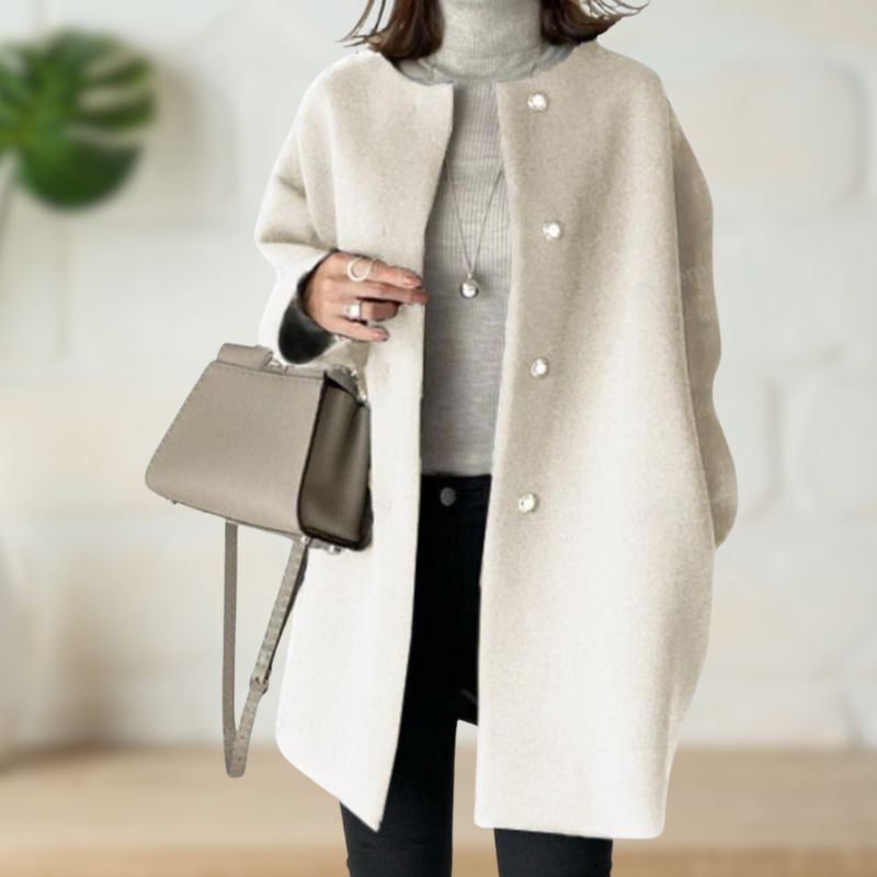Trude | Cappotto Medio Elegante in Lana Morbida 2