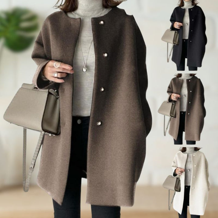 Trude | Cappotto Medio Elegante in Lana Morbida 3