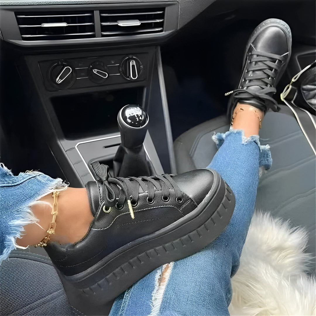 Valerie - Sneaker con plateau e suola spessa per donne 4