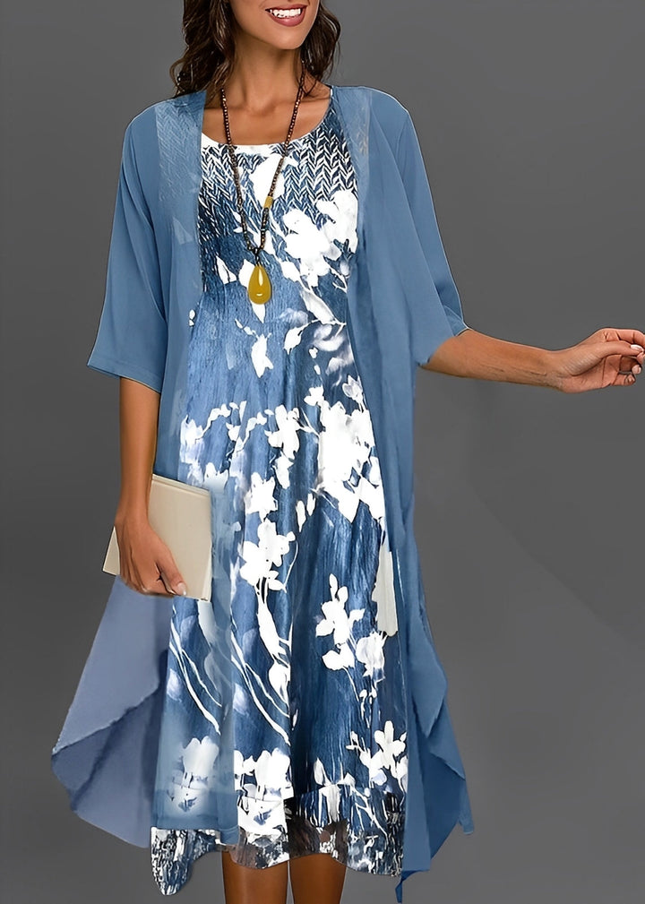 Victoria - Elegante abito estivo in chiffon per donne 1