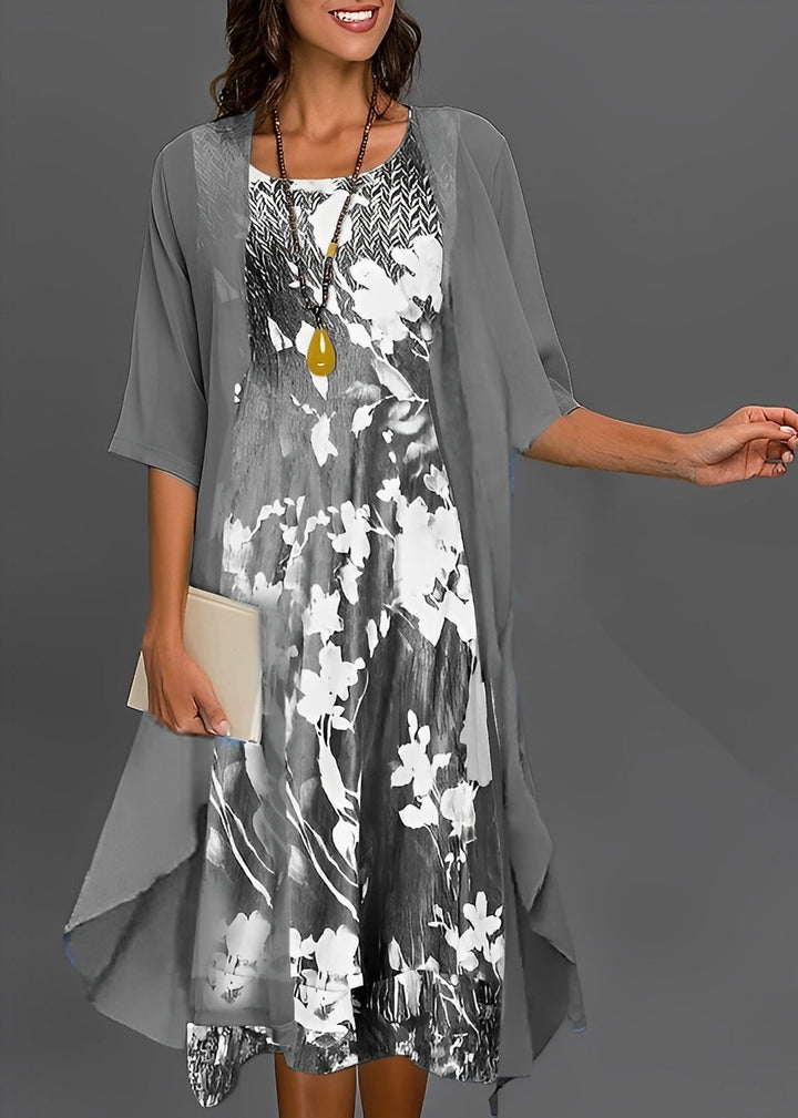Victoria - Elegante abito estivo in chiffon per donne 2