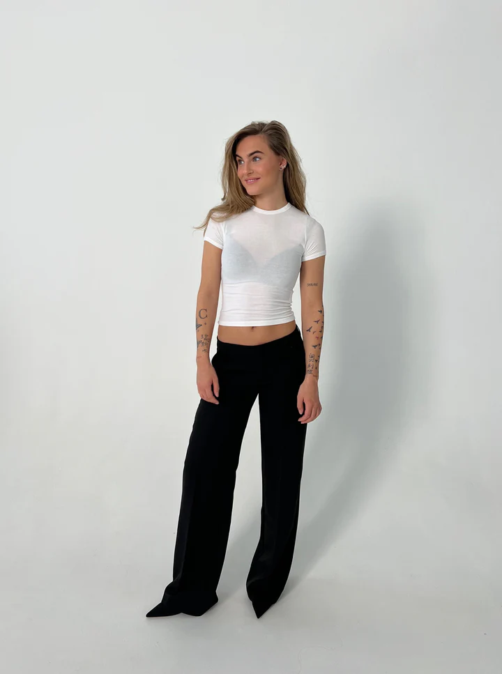 Vittoria – Pantaloni a Vita Alta con Gambe Larghe e Tasche 2