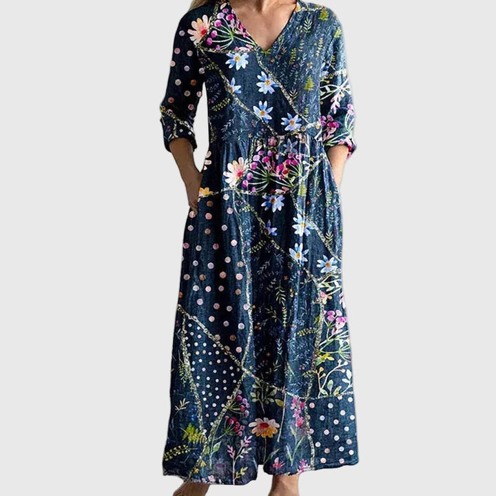 Wanda | Elegante abito lungo e fluente 1