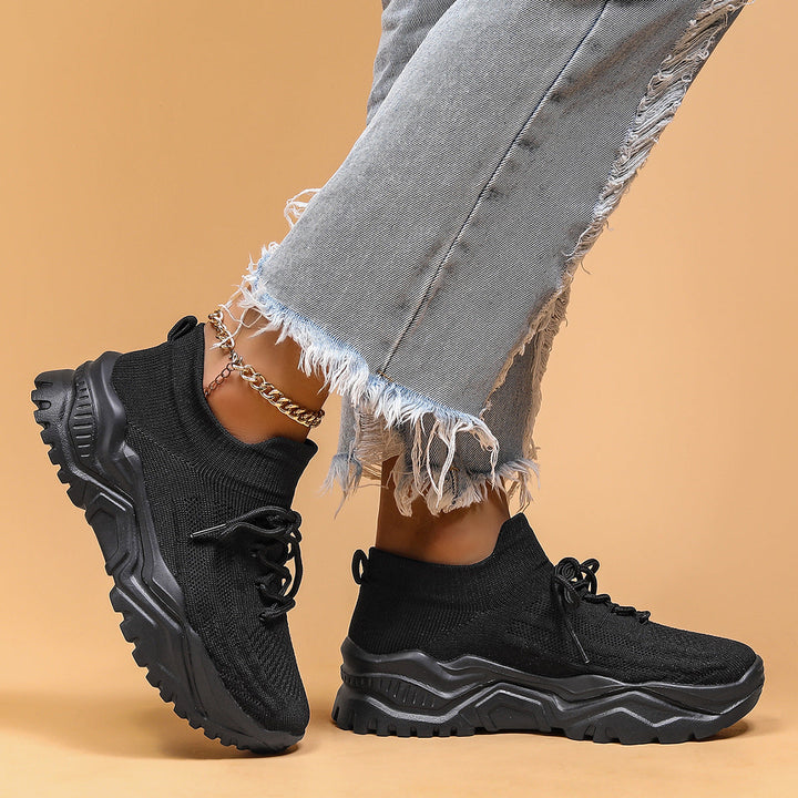 Wendi - Scarpe comode e casual in tessuto volante per donne 2